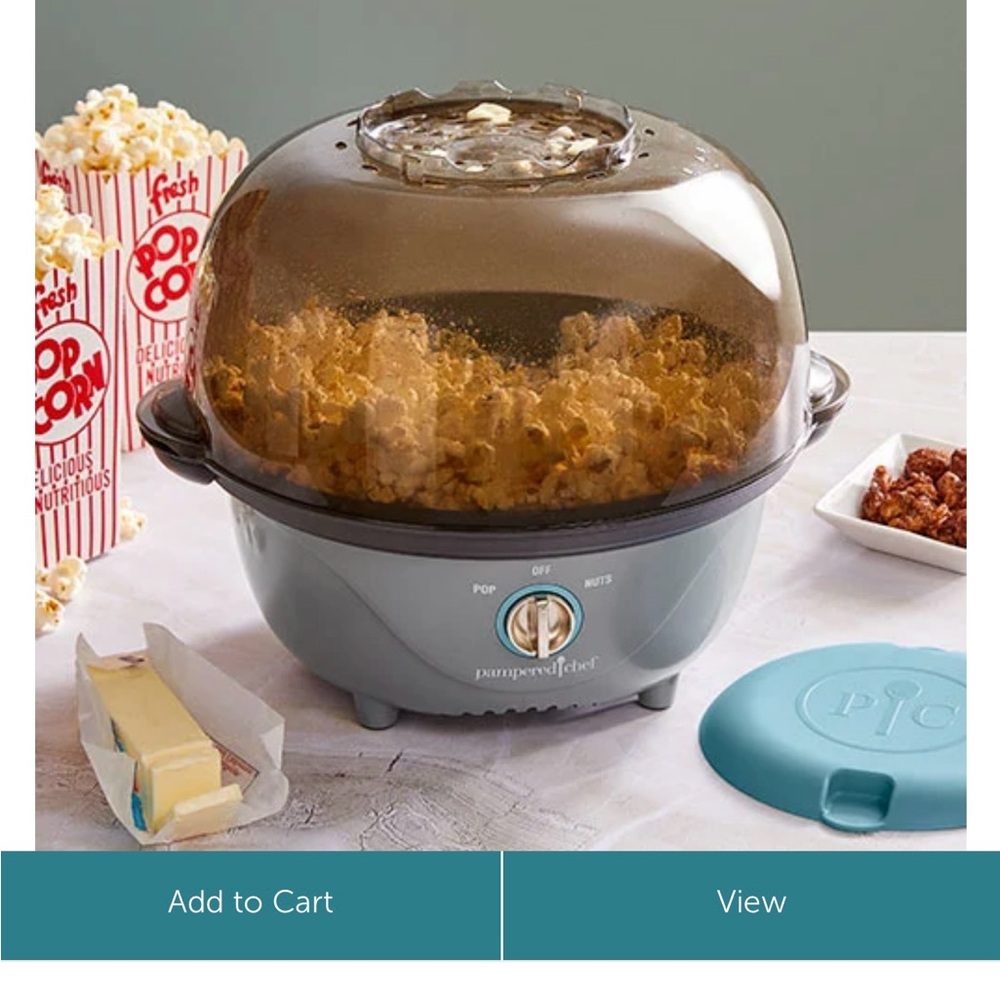 Pampered Chef Pop & Stir Popcorn Popper